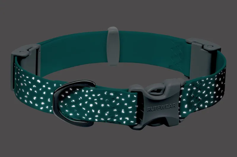 Ruffwear Confluence Waterproof Dog Collar in Teal - 20-26inch-2